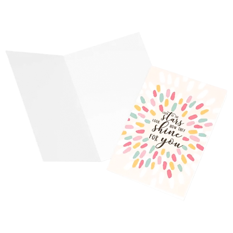 Carte postale personnalisée Carte de vœux créative Carte de vœux de remerciement