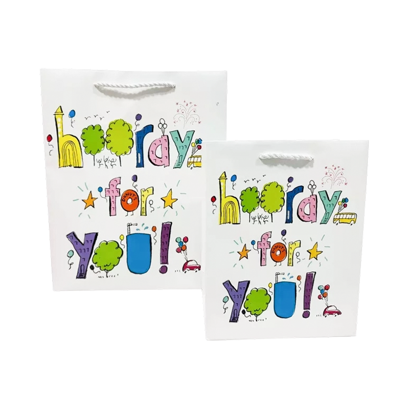 Sacs de courses personnalisables et sacs cadeaux en papier kraft (polices et impressions)